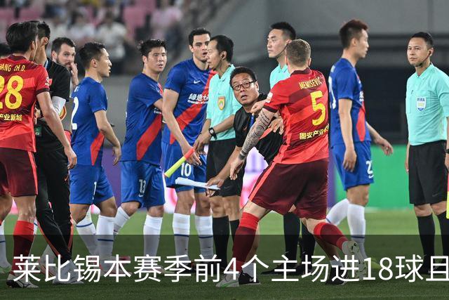 莱比锡本赛季前4个主场进18球且零失球，创德甲同期最佳战绩