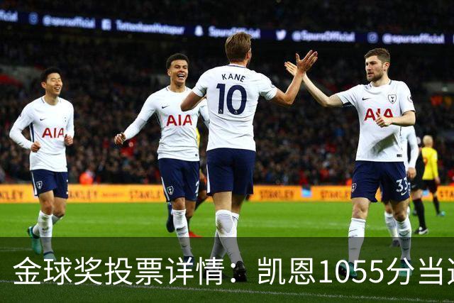金球奖投票详情：凯恩1055分当选！仅领先28分 亚马尔881分