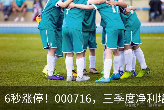6秒涨停！000716，三季度净利增长近40倍